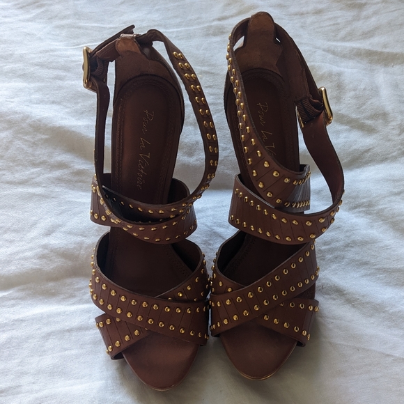 Vero Cuoio Heeled Sandals - Picture 4 of 6